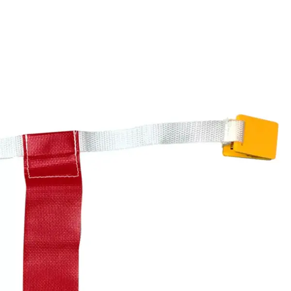 Champion Sports Flag Football Belts - Red  - Set of 12