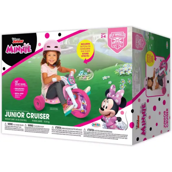 Disney Minnie Mouse Junior Fly Wheel Cruiser Tricycle - Pink