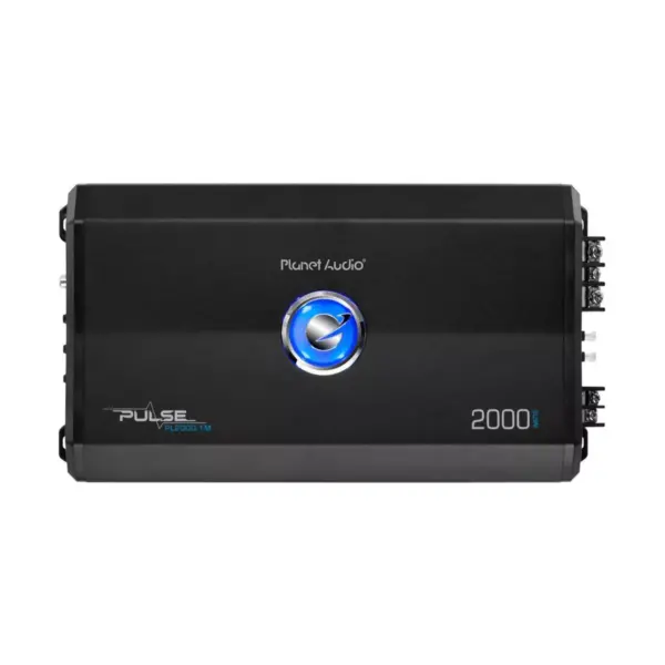 Planet Audio PL2000.1M 2000W A/B Mono Power Car Amplifier w/ Remote (4 Pack)