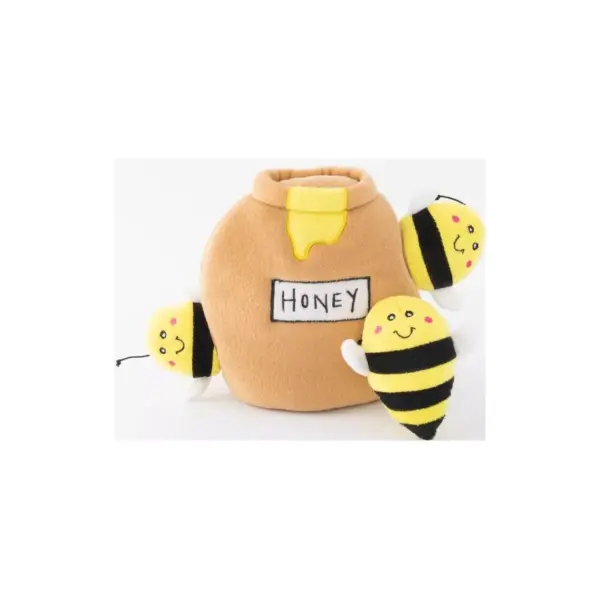 ZippyPaws Burrow Honey Pot Dog Toy