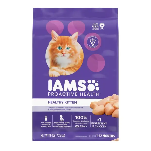 Iams Proactive Health Healthy Kitten Dry Cat Food - 16lbs