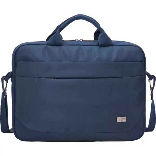 Case Logic Advantage ADVA-114 DARK BLUE Carrying Case (Attaché) for 10" to 14.1" Notebook - Blue - Polyester