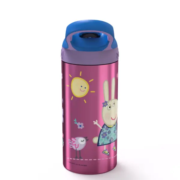 Peppa Pig 19.5oz Stainless Steel Water Bottle Pink/Blue