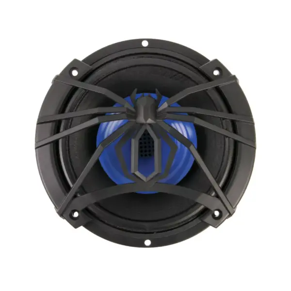 Soundstream SM2.650 6.5 Inch 2 Way 250 Watt Pro Audio Low Distortion Midrange Speaker Pair for Car Truck Vehicle Sound System, Black/Blue (Pair)