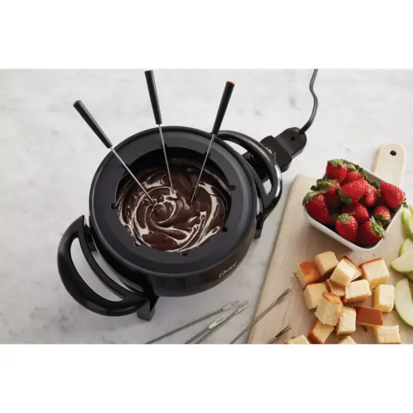 Oster DiamondForce 3qt Nonstick Fondue Pot - Black