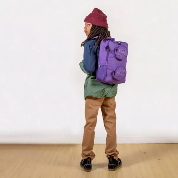 LEGO Brick 16" Backpack - Purple