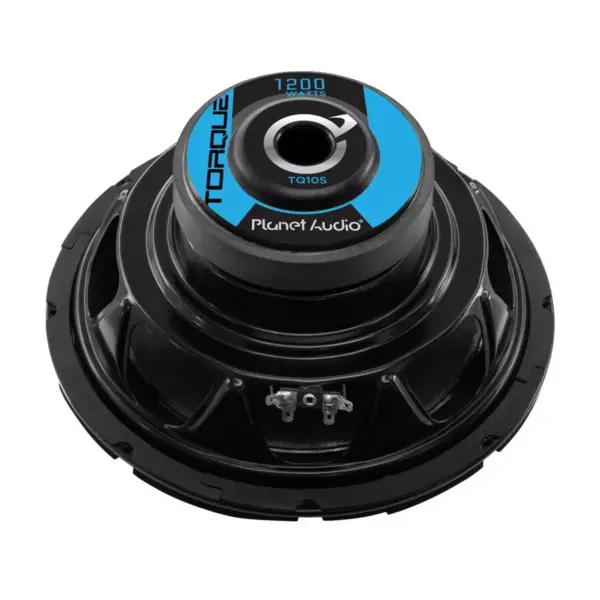 Planet Audio Torque TQ10S 10 Inch 1200 Watt 4 Ohm Car Audio Subwoofer, Black