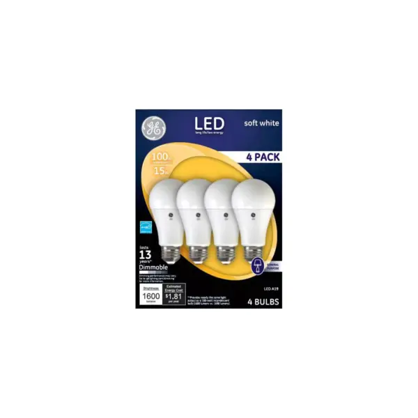 General Electric 100W 4pk SW Aline LED Bulb