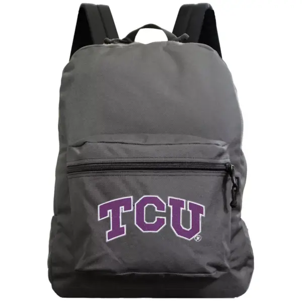 NCAA Texas Christian University Horned Frogs Gray Premium Backpack