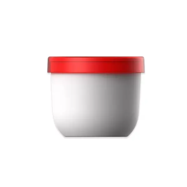 Koji 1.5qt Ice Cream Container - White