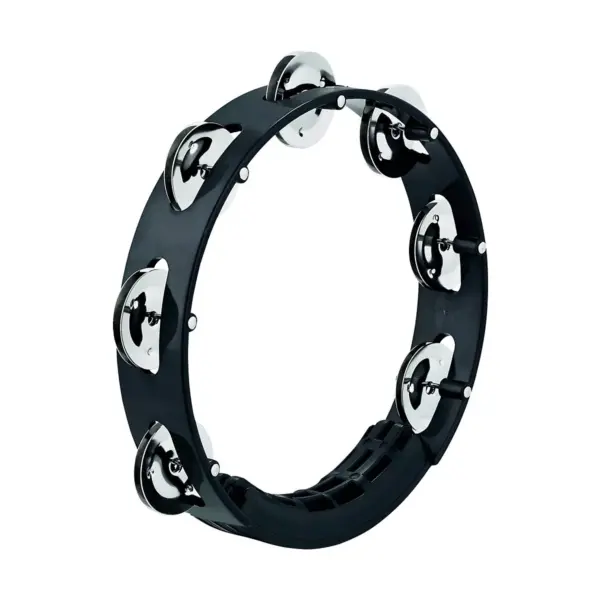 Meinl Headliner Series Tour Tambourine 1 Row 8 in. Black