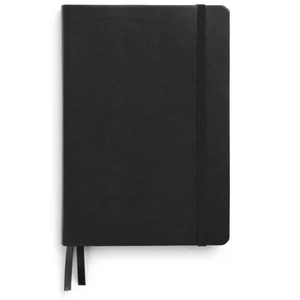 TRU RED Medium Flexible Cover Graph Journal, Blk TR54778