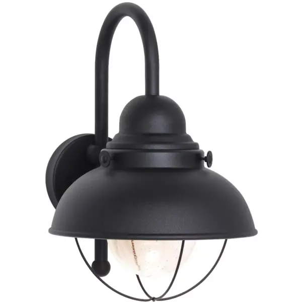 Generation Lighting Sebring 1 light Black Outdoor Fixture 887193S-12