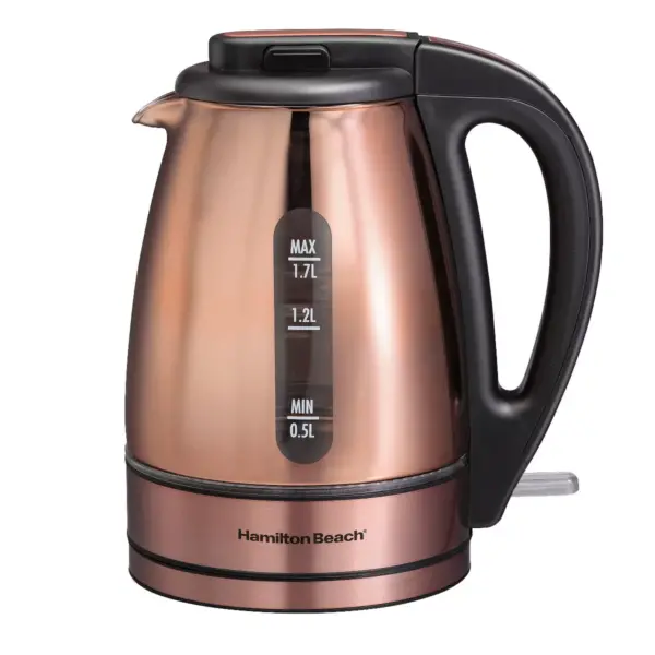 Hamilton Beach 1.7L Electric Kettle - Copper 40866