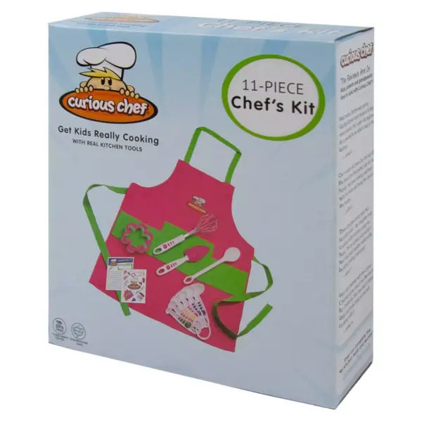 Curious Chef 11pc Girl's Chef Kit