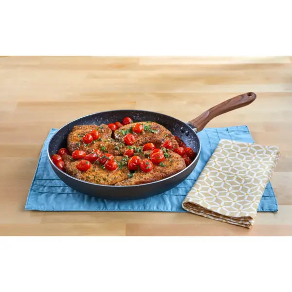 IMUSA 12" Fry Pan with Wood Handle