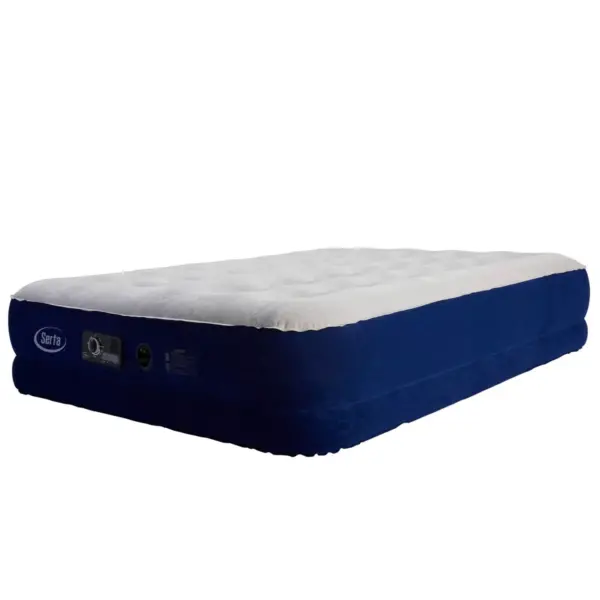 Serta 16" Queen Air Mattress with 4 Comfort Plus Pump