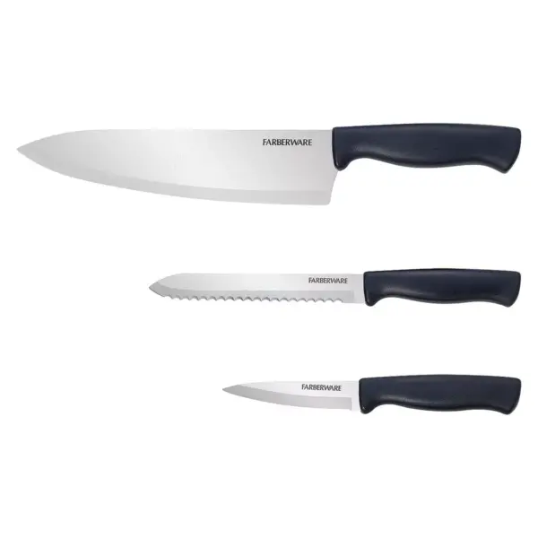 Farberware 3 Piece Chef Knife Set