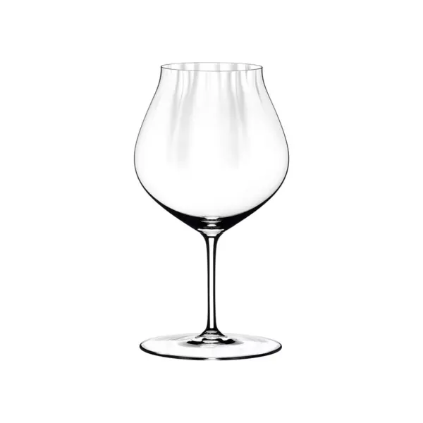 Riedel 29 Ounce Performance Pinot Noir Clear Crystal Wine Glass Set for Light Bodied Wines with Microfiber Polishing Cloth, (2 Pack)