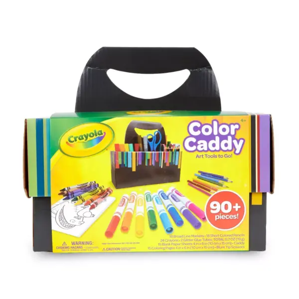 Crayola 90pc Color Caddy Art Tools