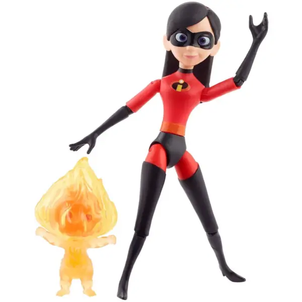 Disney Pixar The Incredibles Figure - Violet and Fire Jack