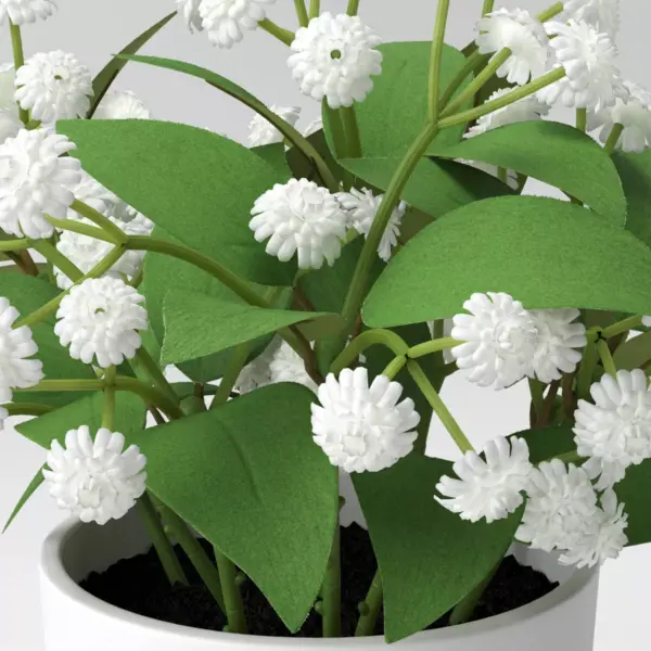 8.5" x 8" Artificial Baby Breath Arrangement - Threshold™