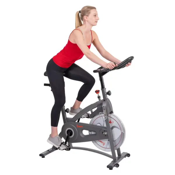 Sunny Health & Fitness Endurance Belt Drive Magnetic Indoor Cycling Exercise Bike