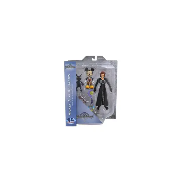 Diamond Comic Distributors, Inc. Kingdom Hearts Select Action Figure Set - Mickey w/ Dusk & Sora w/ Axel