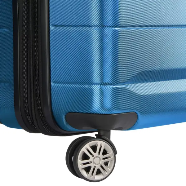 DELSEY Paris Comete 2.0 19" Expandable Spinner Carry On Suitcase - Steel Blue