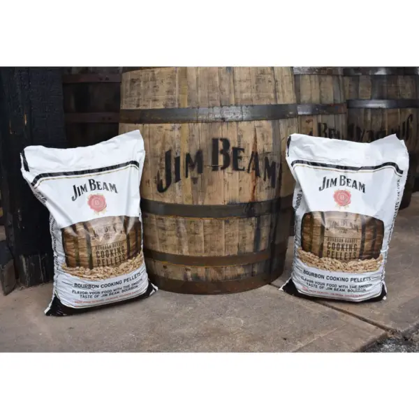 Ol' Hick Cooking Pellets Genuine Jim Beam Bourbon Barrel Grilling Smoker Cooking Pellets, 20 Pound Bag