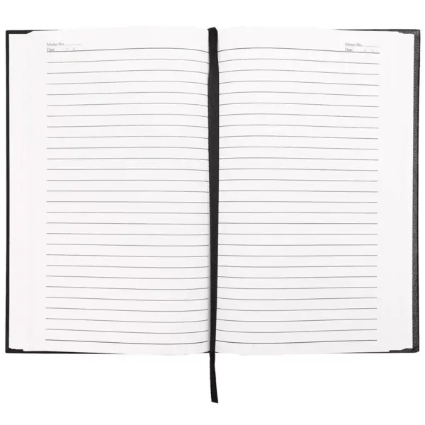 Paper Junkie Professional Stone Paper Notebook, Black Hardcover with Leather Feel, 5.25 x 8.5 inches