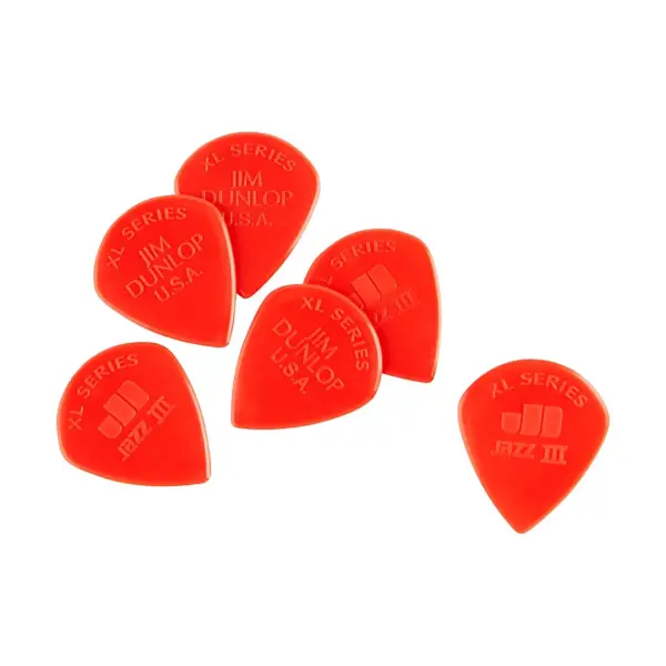 Dunlop Jazz III XL Guitar Picks 6-Pack