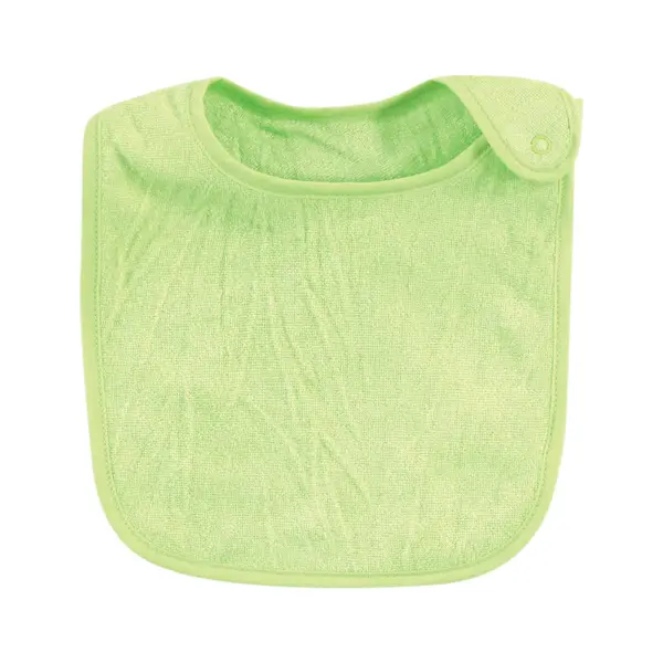 Hudson Baby Infant Boy Rayon from Bamboo Terry Bibs, Blue Orange Lime, One Size