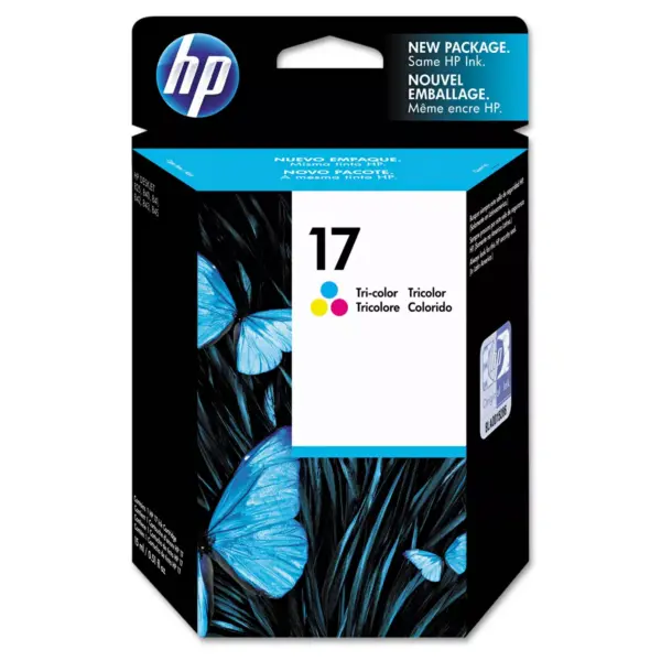 HP Inc. HP 17 (C6625A) Tri-color Original Ink Cartridge