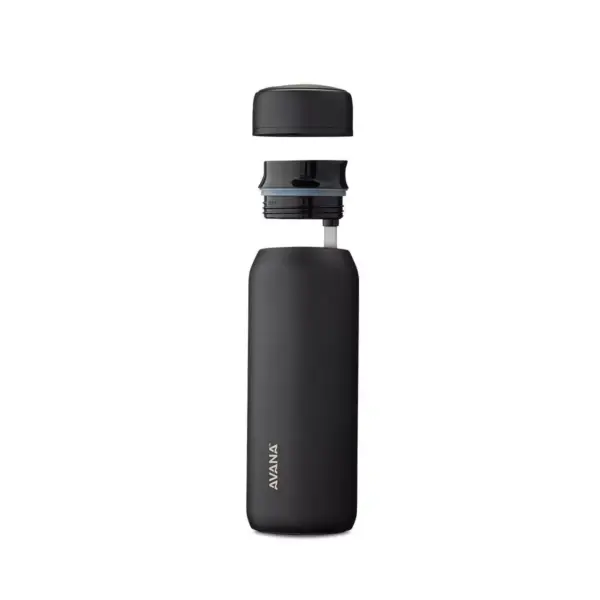 Avana 32oz Stainless Steel Water Bottle Matte Black