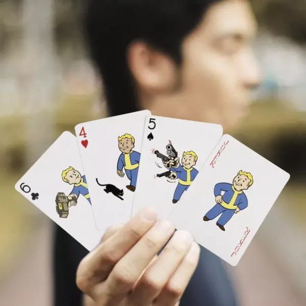 Just Funky Fallout Vault Boy Playing Cards