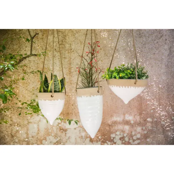 Jute Hanging Planter (8.5") - 3R Studios