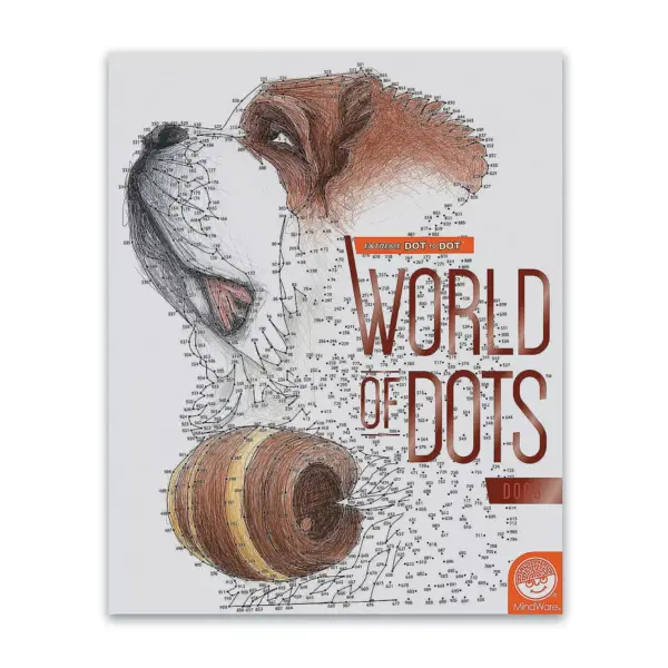 MindWare Extreme Dot To Dot World Of Dots: Set Of 3 - Brainteasers