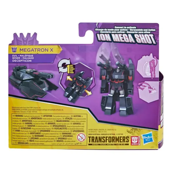 Transformers Bumblebee Cyberverse Adventures 1-Step Megatron-X