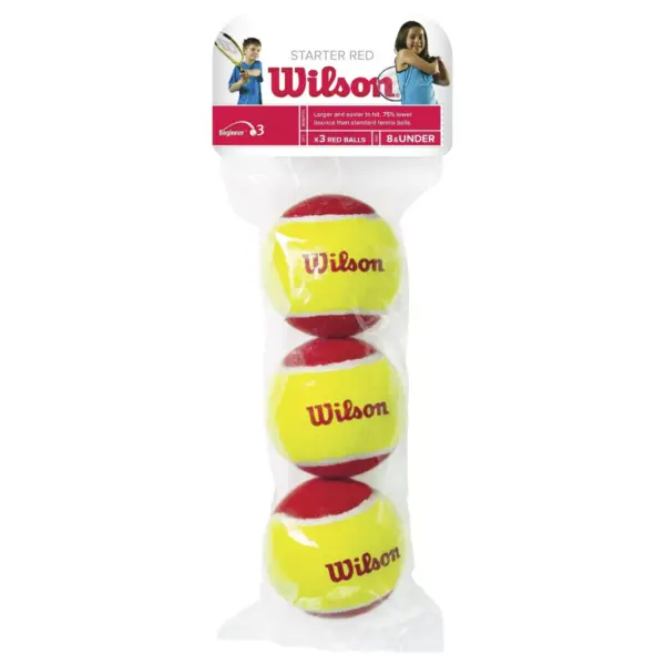 Wilson Starter Tennis Balls - 3pk