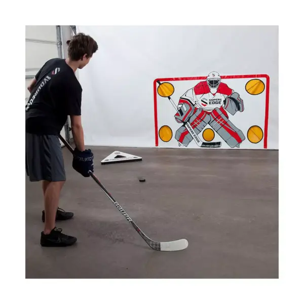 Snipers Edge Hockey PassMaster Passer and Rebounder - Hockey at Home