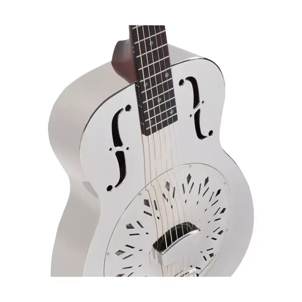 Recording King RM-998-D Metal Body Resonator, Style-0 Nickel-Plated