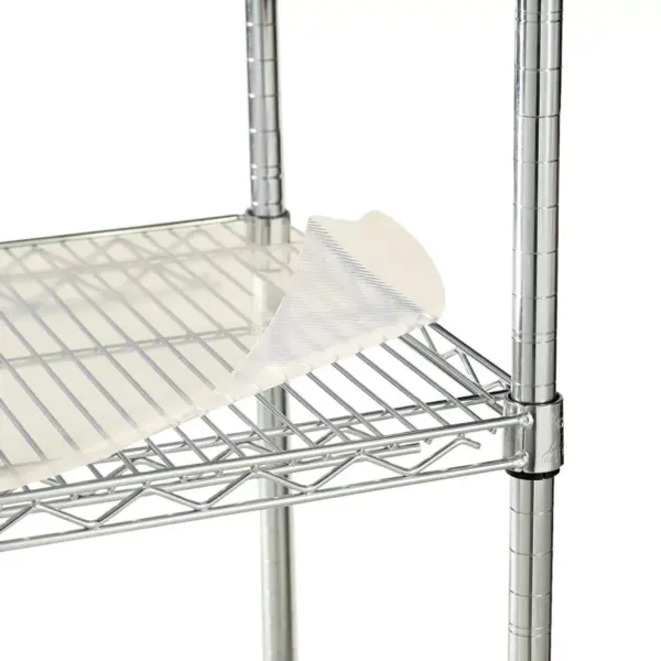 Alera Shelf Liners For Wire Shelving, Clear Plastic, 48w x 24d, 4/Pack SW59SL4824