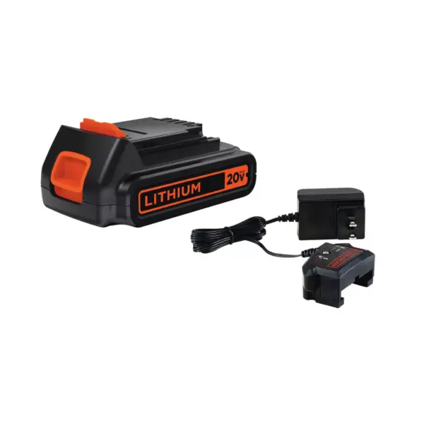 Black & Decker LBXR20CK 20V MAX 1.5 Ah Lithium-Ion Battery and Charger Kit