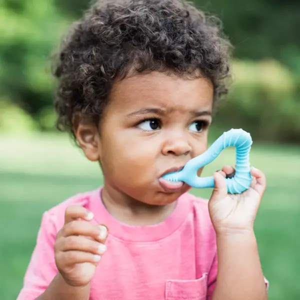 green sprouts Molar Teether - Aqua