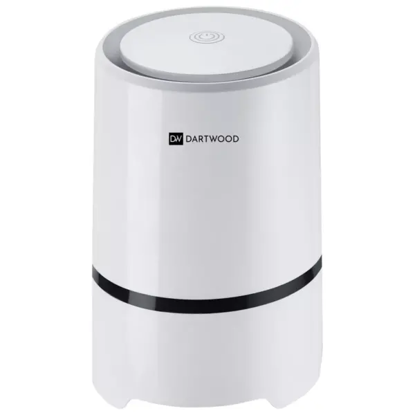 Dartwood Mini Portable Air Purifier with HEPA Filter - Compact and USB Powered to Cleanse and Decontaminate Air, and Removes Odor, Dust and Particles