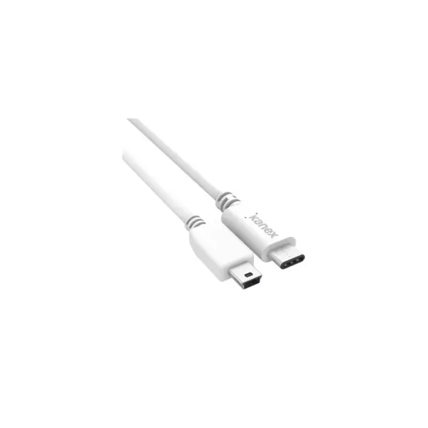 Kanex USB-C to Mini-B Cable 4 Feet -White