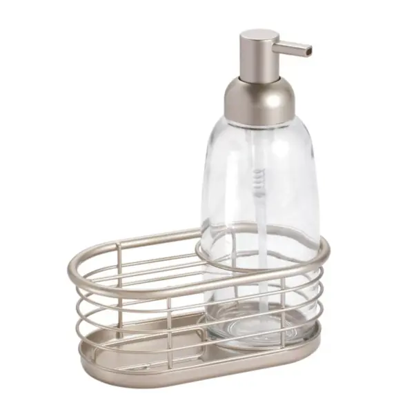 iDESIGN Forma Soap Pump Caddy Clear