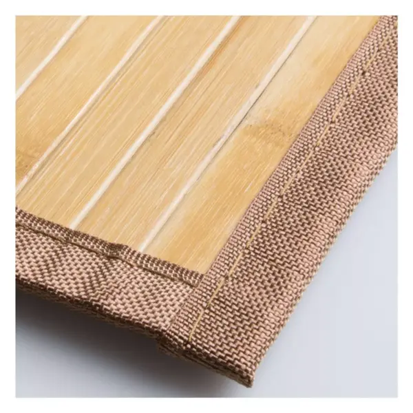 Rayon made from Bamboo Bath Mat Runner Tan - iDESIGN