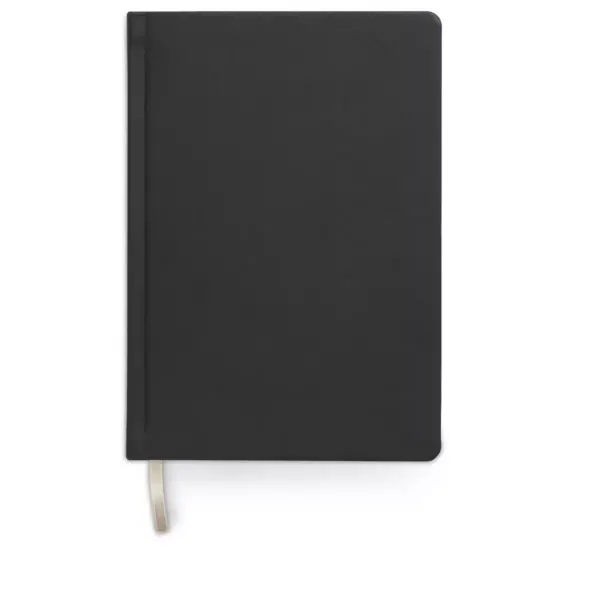 MyOfficeInnovations Medium Hard Cover Ruled Journal, Black